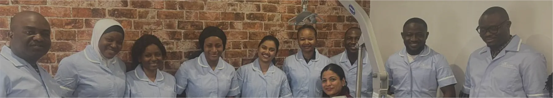 The Blisscare care team in uniform